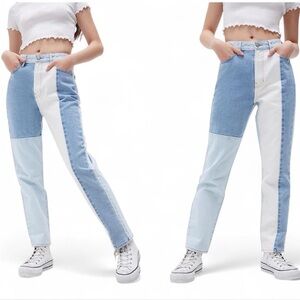 PACSUN Eco Hopper Patch Mom Jeans {US 27}